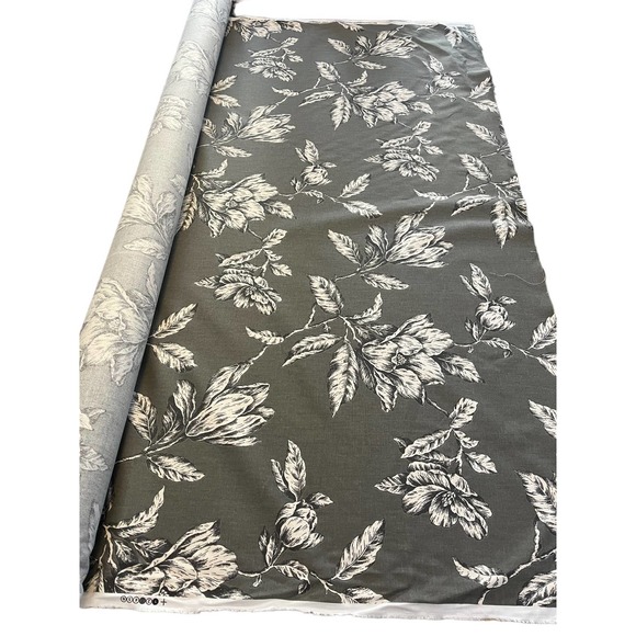 Magnolia Home Other - 3 yds Magnolia Home Stan Cathell ANTEBELLUM 54" Decorator Fabric | Gray Floral